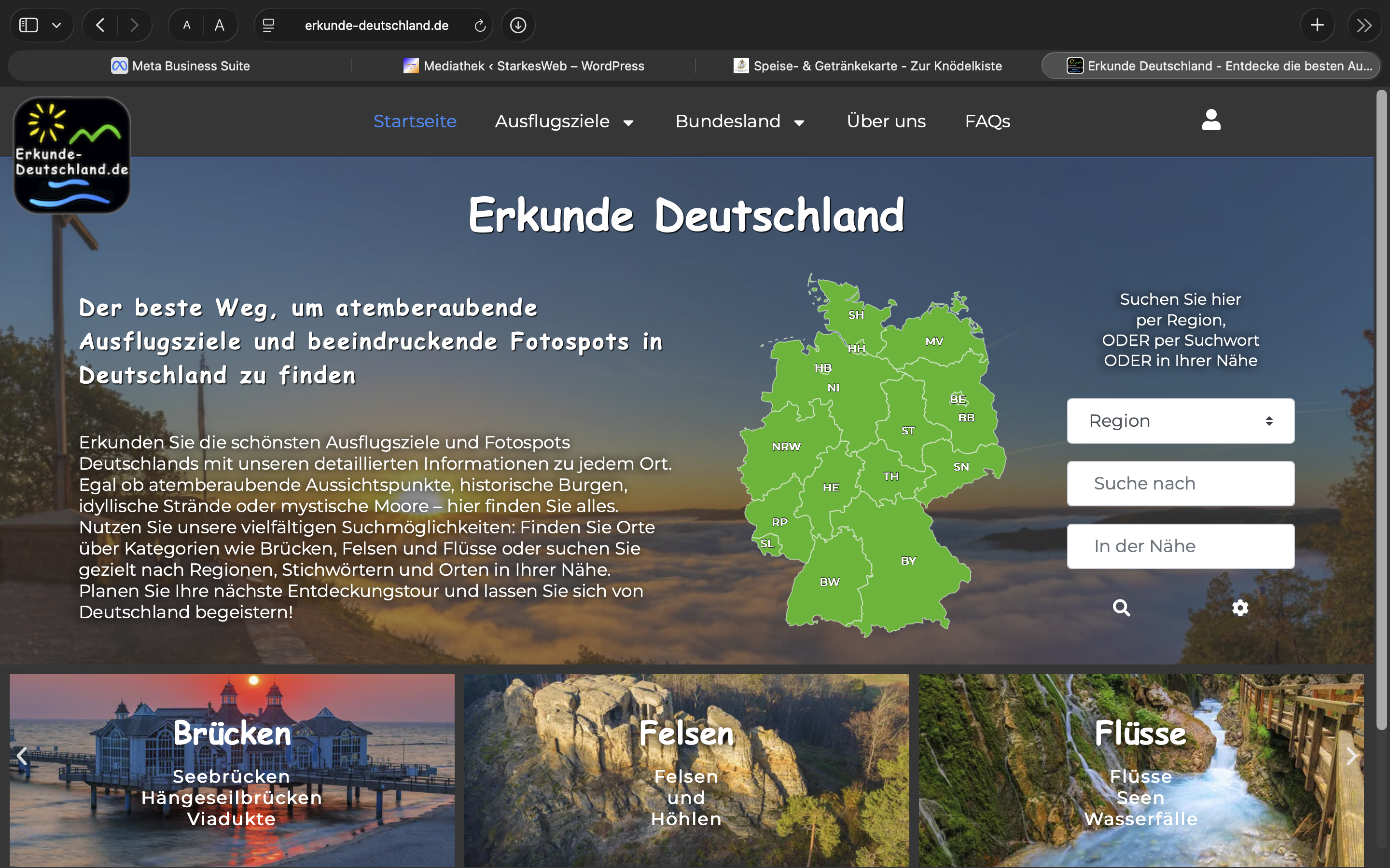 Erkunde Deutschland