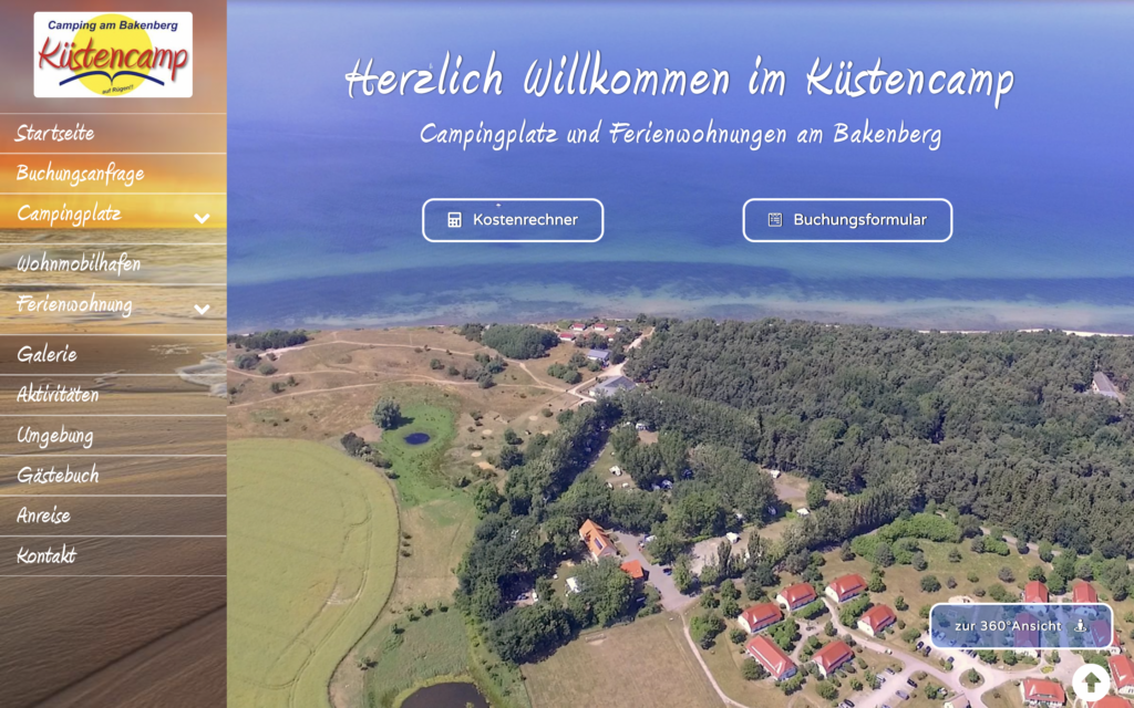 Campingplatz Küstencamp Rügen Startseite