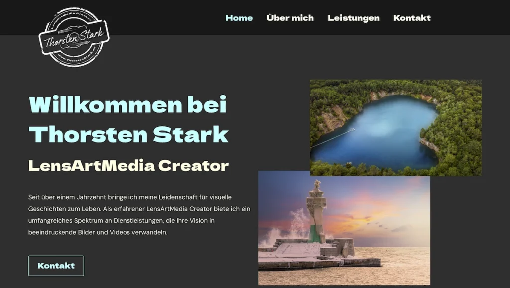 Referenz StarkesWeb - ThorstenStark.de LensArtMedia Creator Startseite